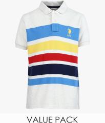 U S Polo Assn Kids Multicoloured Polo T shirt boys