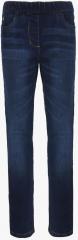 U S Polo Assn Kids Navy Blue Slim Fit Mid Rise Clean Look Jeans girls