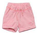 U S Polo Assn Kids Pink Solid Regular Fit Regular Shorts girls