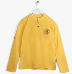 U S Polo Assn Kids Yellow Regular Fit T Shirt boys