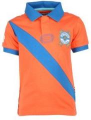 U S Polo Assn Orange Polo Shirt boys
