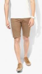 United Colors Of Benetton Brown Printed Shorts men