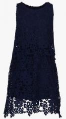 United Colors Of Benetton Navy Blue Casual Dress girls