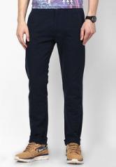 United Colors Of Benetton Navy Blue Chinos men