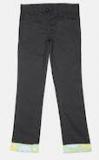 United Colors Of Benetton Navy Solid Trousers