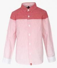 United Colors Of Benetton Pink Casual Shirt boys