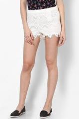 Vero Moda White Cotton Shorts women