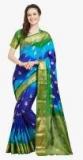 Viva N Diva Blue Embellished Saree women