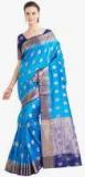 Viva N Diva Blue Printed Saree women