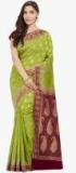 Viva N Diva Green Woven Design Saree women