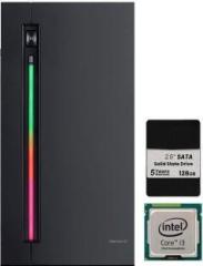 Longan Intel Core i3 2120 Processor 16 GB RAM/NVIDIA GeForce GT 610 2GB DDR3 Graphics/3 TB Hard Disk/128 GB SSD Capacity/Windows 10 Pro 64 bit /2 GB Graphics Memory Mini Gaming Tower with MS Office