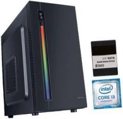 Longan Intel Core i3 3220 Processor 8 GB RAM/NVIDIA GeForce GT 610 Graphics/4 TB Hard Disk/128 GB SSD Capacity/Windows 10 Pro 64 bit /2 GB Graphics Memory Mini Gaming Tower with MS Office