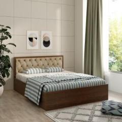 A Globia Creations ORION Engineered Wood Queen Box Bed