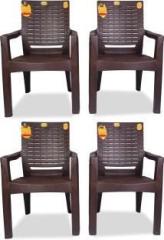 Anmol Moulded Comfortable high back chair with heavy structure Plastic Cafeteria Chair