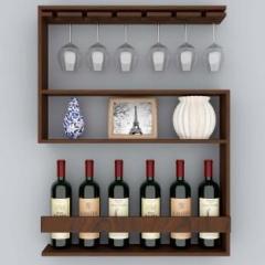 @home By Nilkamal Olwen Engineered Wood Bar Cabinet