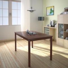 @home By Nilkamal Peak Solid Wood 4 Seater Dining Table