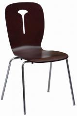 @Home Carl Bentwood Cafe Chair in Cherry Finish