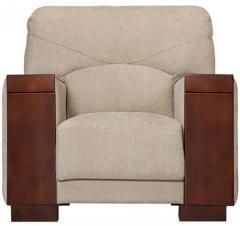 @home Laos One Seater Sofa in Beige Colour