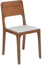 @Home Lombard Dining Chair with Cushion in Beech colour