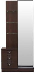 @home Triumph Dresser With Mirror in Dark Walnut Colour