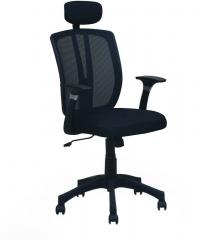 @Home Viva High Back Office Chair in Black colour