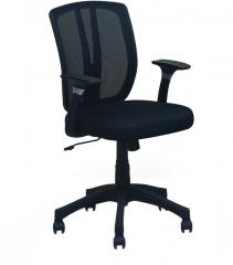 @home Viva Medium Back Office Chair in Black colour