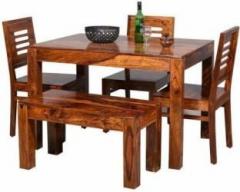 Bharat Furniture House Sheesham Wood Dining Table Solid Wood 6 Seater Dining Set