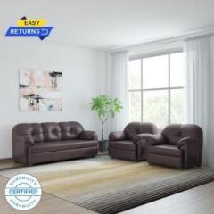 Bharat Lifestyle Brooklyn Leatherette 3 + 1 + 1 Sofa Set