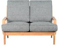 CasaCraft Arequipa Two Seater Sofa in Grey Colour
