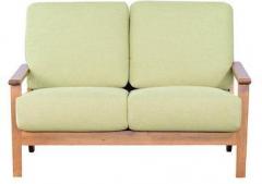 CasaCraft Callao Two Seater Sofa in Green Colour