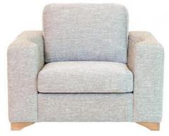 CasaCraft Iganzio One Seater Sofa in Ash Grey Colour