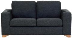 Casacraft Iganzio Two Seater Sofa in Carbon Black Colour