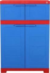 Cello Novelty Dual Red & Blue Engineered Wood Cupboard