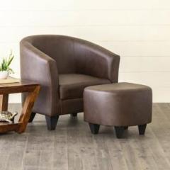 Chandrika Enterprises Leatherette 1 Seater Sofa