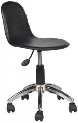 Chromecraft Office Chair in Black Colour