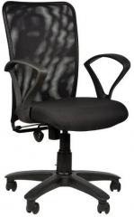 Chromecraft Rado Chair in Black Colour