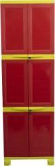 Classic Furniture Liberty 6ft Red Yellow Plastic 2 Door Wardrobe