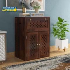 Custom Decor Inverter Battery Cabinet Solid Wood Free Standing Cabinet