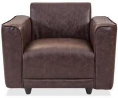 Durian Alfred One Seater Sofa in Brown Colour
