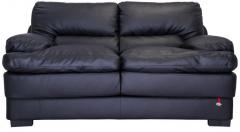 Durian Madison Comfy Double Seater Sofa in Black Colour
