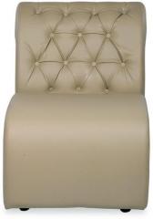 Durian One Seater Sofa with Tufted Back in Muslin Beige Colour