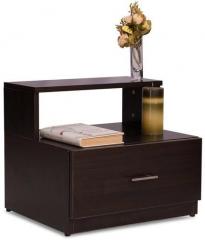 Durian Triton Bedside Table in Brown Colour