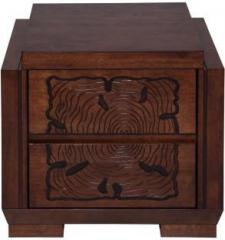 Evok Ambrosia Solid Wood Bedside Table