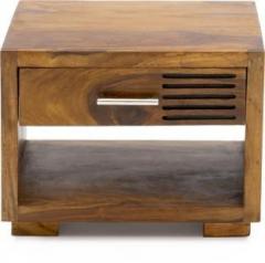 Evok Solid Wood Bedside Table