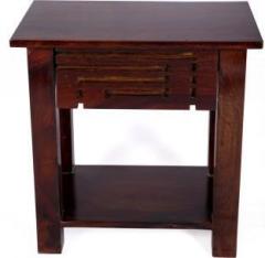 Evok Solid Wood Side Table