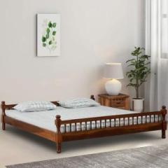 Flipkart Perfect Homes Solid Wood King Bed