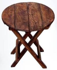 Furniture Hub Solid Wood Side Table