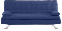 Furny Cosy SuperSoft Sofa Bed in Dark Blue