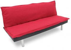 Furny Kyra dual tone Sofa bed in Red colour