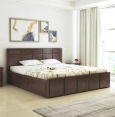 Ganpati Arts Sheesham Scott King Box Storage Bed/Palang/Cot for Bedroom/Home/Hotel Solid Wood King Box Bed